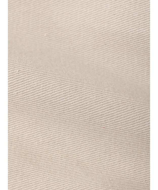 earth music&ecology パーカー付きミリタリーブルゾン Ecru