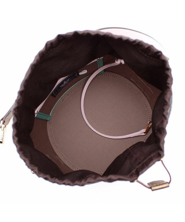 A.D.M.J. 【ファブリック】オフィサー/イアリアンファブリックバケットショルダートートS サハラ