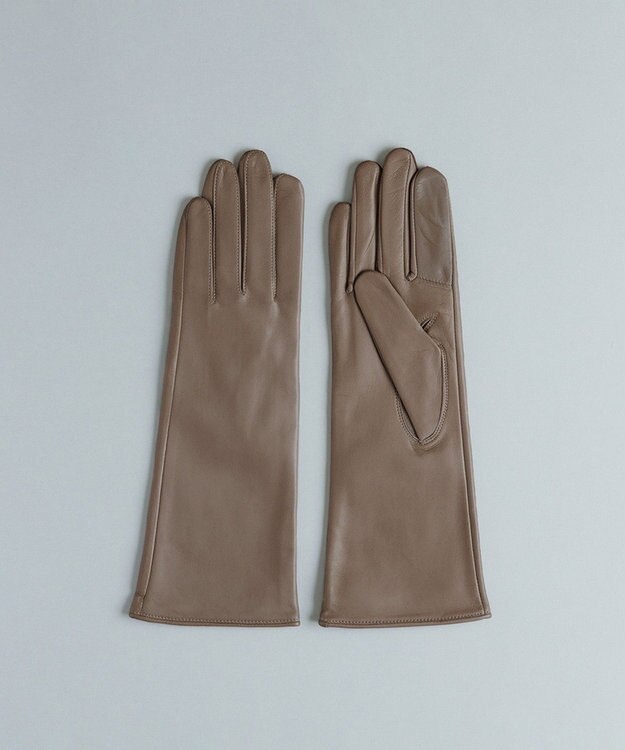 ORuKuBET Italian Sheep Long - Touch Panel (WOMEN)【日本製】 グレージュ2