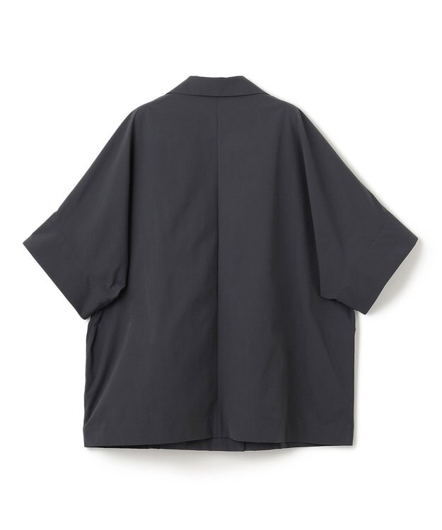 UNFILO 【mi-molletコラボ】FINE MOVE ハーフスリーブジャケット チャコール