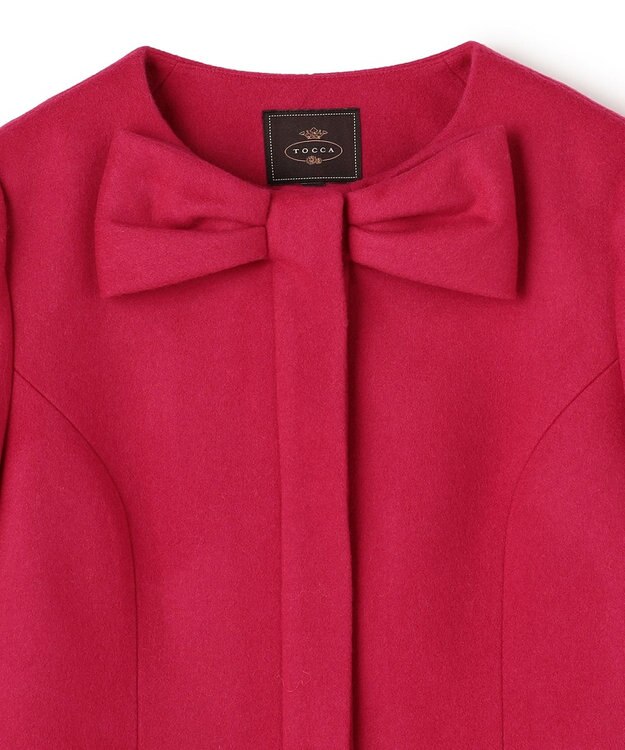 TOCCA 【消臭】IN ROMANCE SHORT ショートコート オールドローズ系