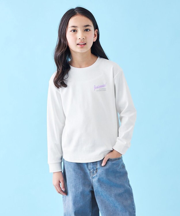 UNFILO 【110-150cm】選べるアソート ロゴロンT(UNISEX) [プリントロゴ]オフ