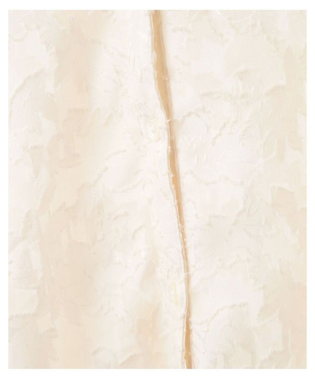 YECCA VECCA 3wayシアージャガードシャツ Ivory
