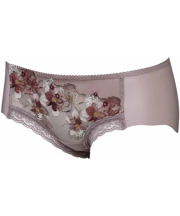 WACOAL ボーイレングス ショーツ 【ハグするブラ】 BRB498とペア はきこみ丈あさめ 全方向ストレッチ(バック) レディース PRA698 /ワコール ラズベリー