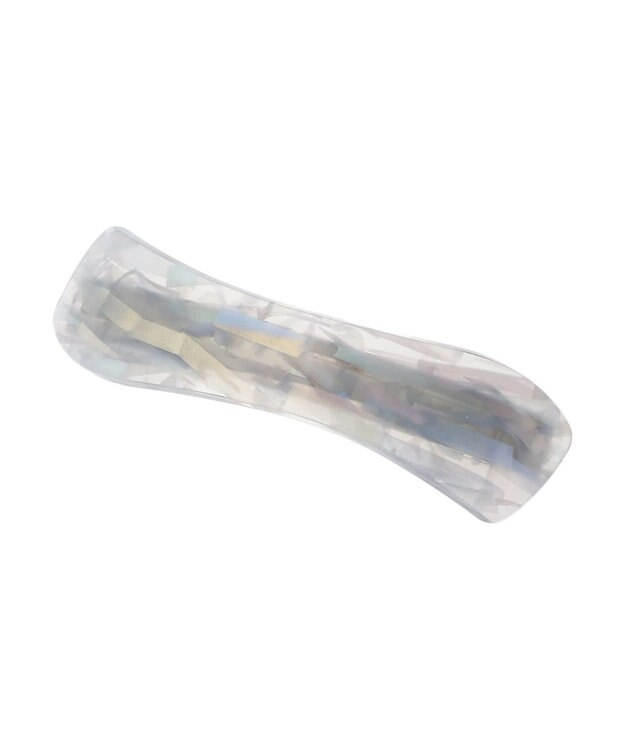 Green Parks ・ＨＡＬＦ　ＴＩＭＥ　ニュアンスカラーバレッタ Gray