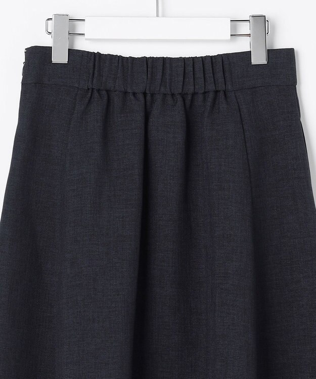 Feroux 【先行予約】パール釦ペプラムジャケット×スカート セットアップ ネイビー系