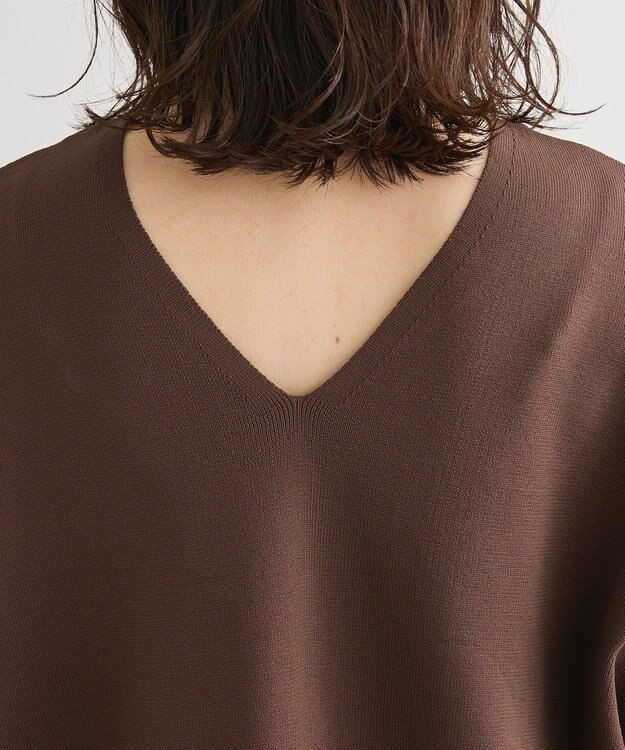 Green Parks ・ＥＬＥＮＣＡＲＥ　ＤＵＥ　２ｗａｙニットプルオーバー Brown