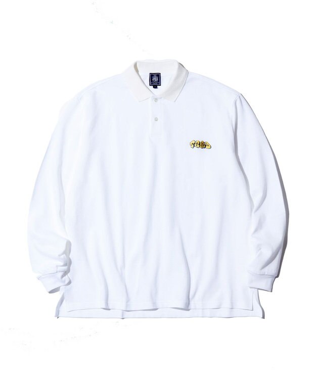 J.PRESS MEN 【J.PRESS ORIGINALS】GRFFITI POLO SHIRTS / JAPAN MADE ホワイト系