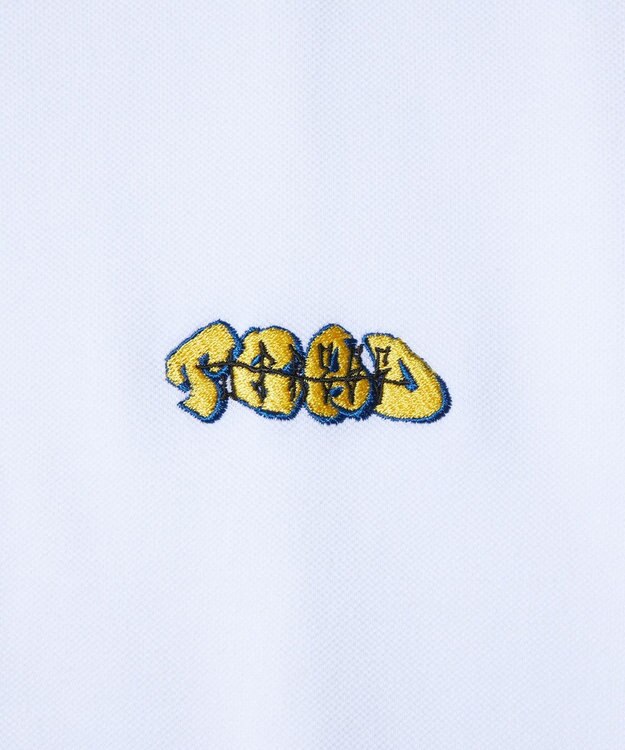 J.PRESS MEN 【J.PRESS ORIGINALS】GRFFITI POLO SHIRTS / JAPAN MADE ホワイト系