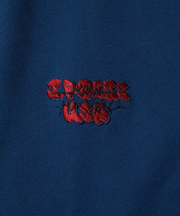 J.PRESS MEN 【J.PRESS ORIGINALS】GRFFITI POLO SHIRTS / JAPAN MADE ブルー系