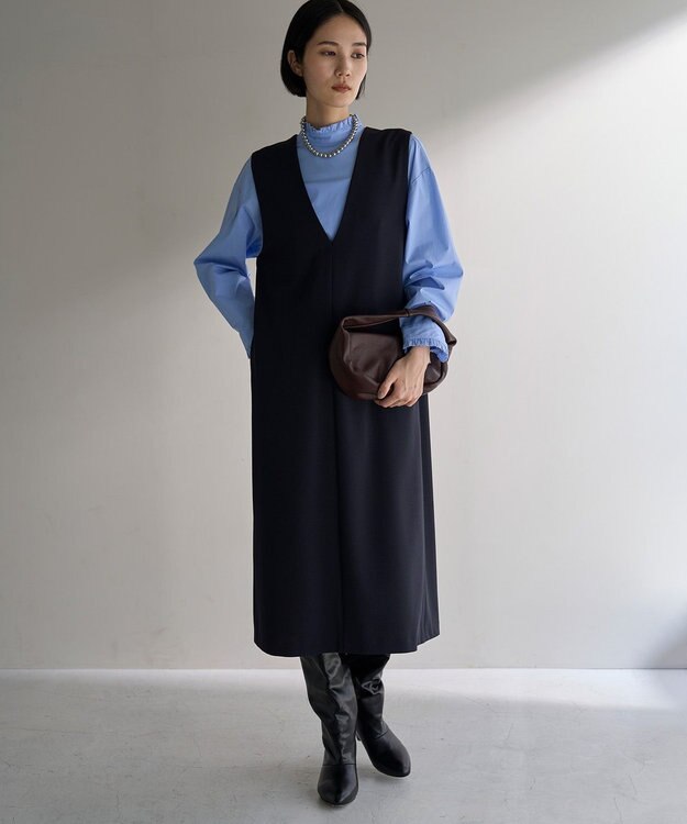 UNFILO BEAUTY MOVE 2WAYジャンスカ ネイビー