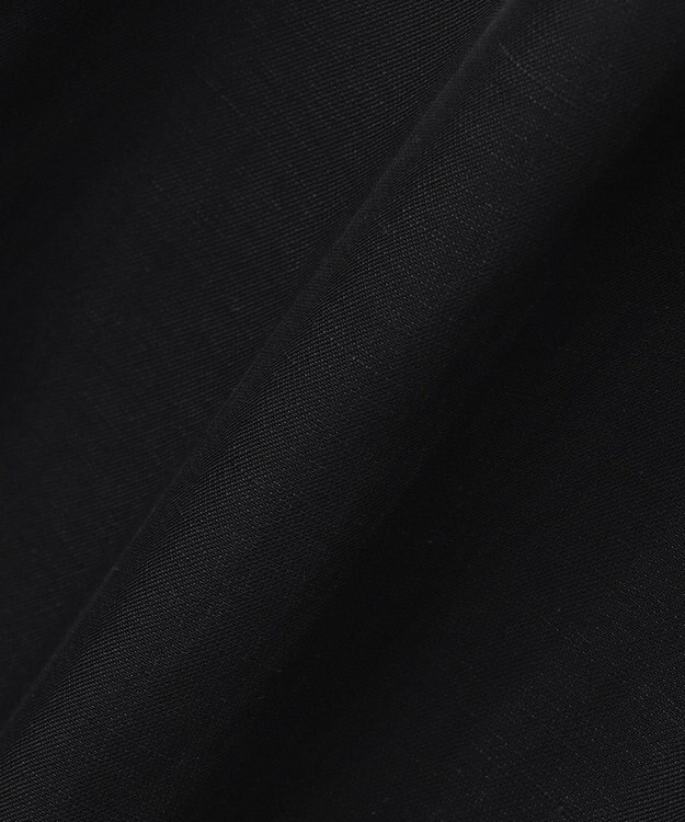 BEIGE， BERNARD / リネン混 ゴールドジップ ハイウエススカート Black