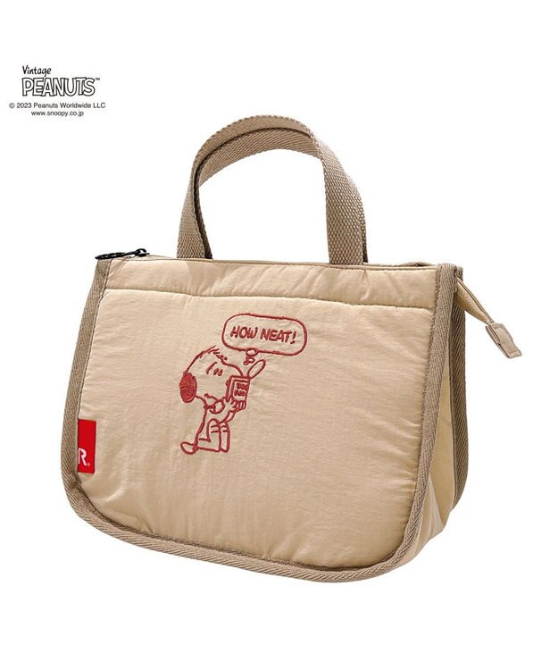 ROOTOTE 8317【スヌーピー:簡易保冷】IP.サーモキーパー.デリ.ピーナッツ-8G 04：ニート
