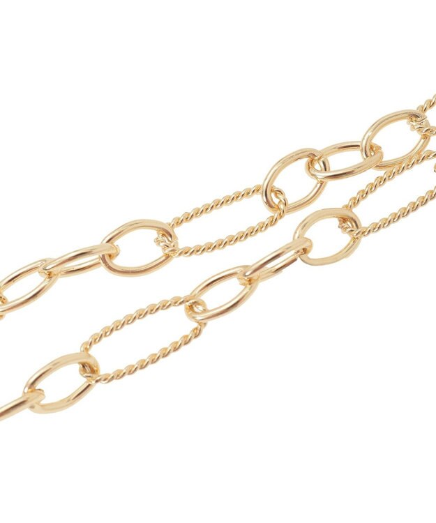 AMERICAN HOLIC チェーンMIXデザインネックレス Gold