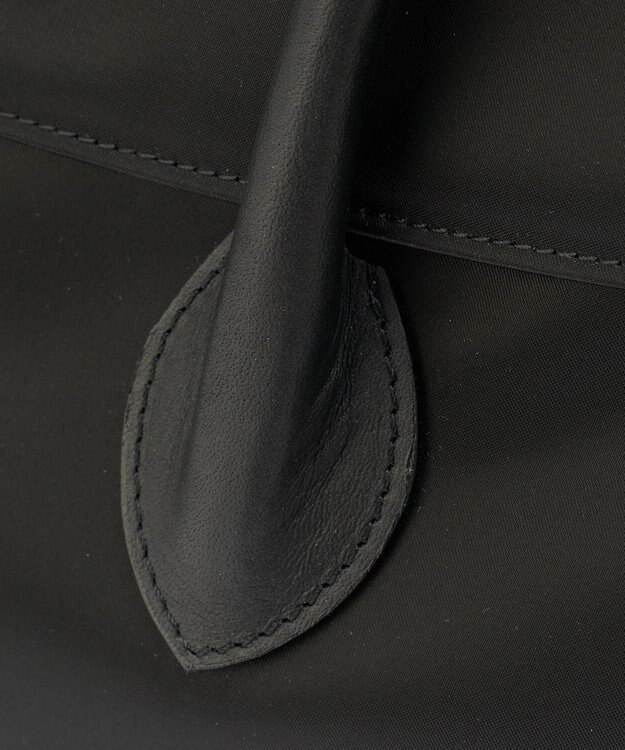 russet 《@__serako.r__企画》クラウズナイロンフラップトートバッグ(CE-1690) Black