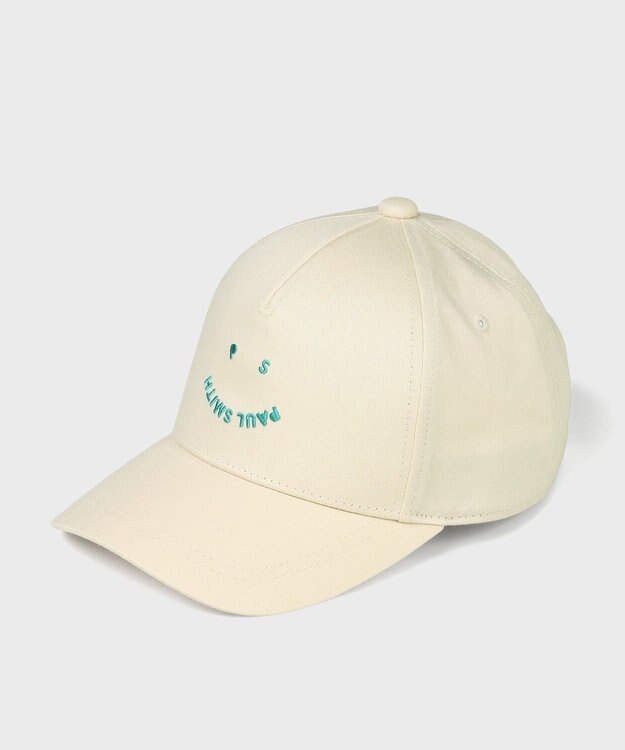 Paul Smith Happy ベースボールキャップ アイボリー