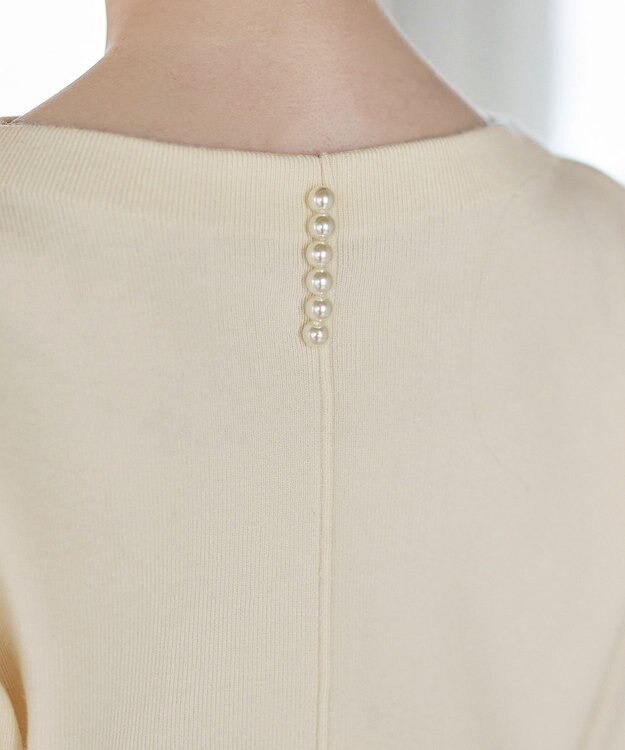 Tiaclasse 【安田美沙子さん着用・新色追加・洗える】ボリュームパフスリーブニット オフホワイト