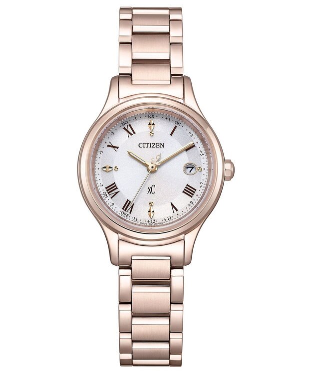 CITIZEN 【クロスシー】肌を美しくみせる「サクラピンク/R」が上品に輝くhikari collection　光発電エコ・ドライブ電波時計 サクラ色