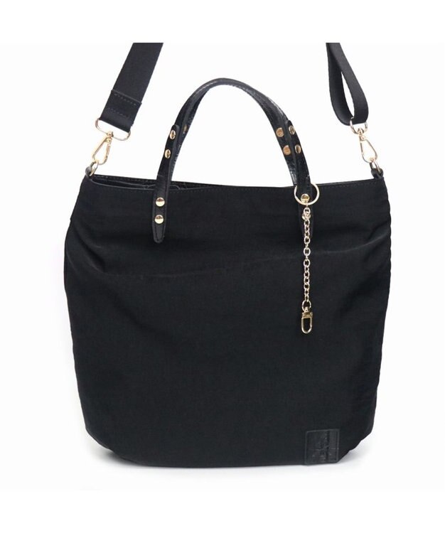 Regalo Felice 【超軽量 / ショルダー付き】2wayトート / REGALO BK(ブラック×ブラック)
