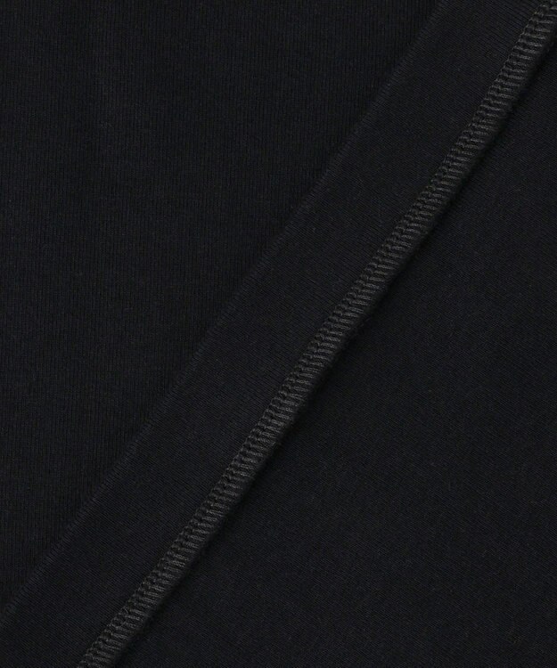 uncrave プレーンジャージー カーディガン ブラック