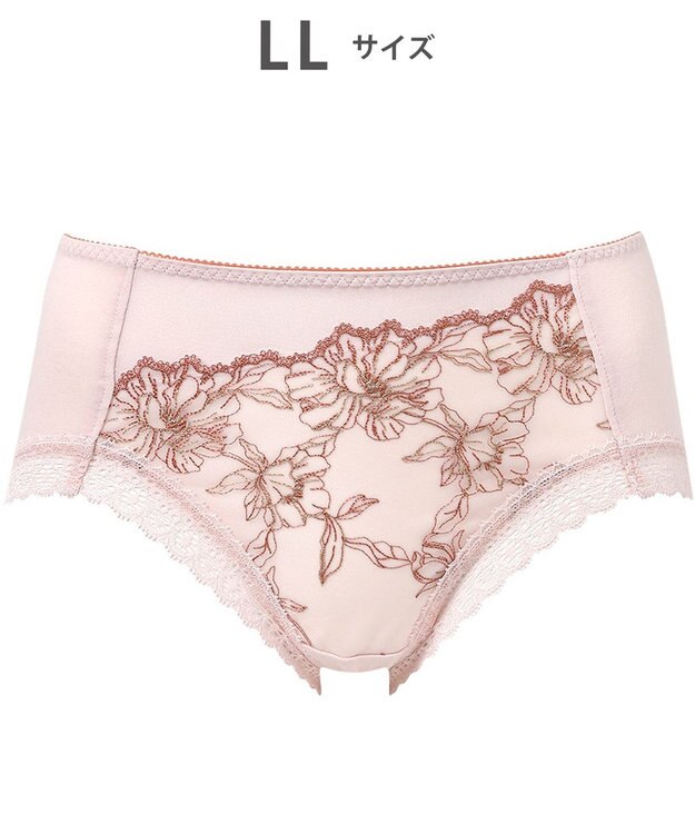 WACOAL ショーツ BXC405とペア はきこみ丈ふつう 綿混(本体) レディース PXC205 /ワコール ピンク