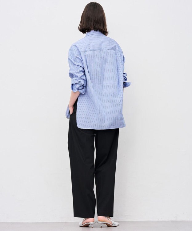 uncrave TRツイル ベーシックトラウザー ブラック