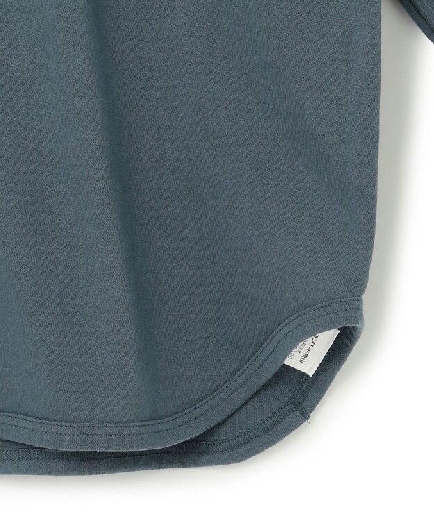 J.PRESS YORK STREET 【UNISEX】センターアーチロゴTシャツ ダルブルー系