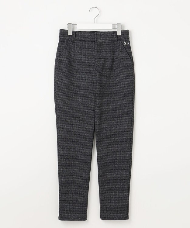 23区GOLF 【WOMEN】【ストレッチ】千鳥柄プリント パンツ グレー系5