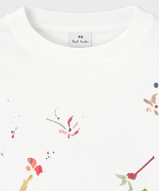 Paul Smith Mark Making プリント 半袖Tシャツ ホワイト