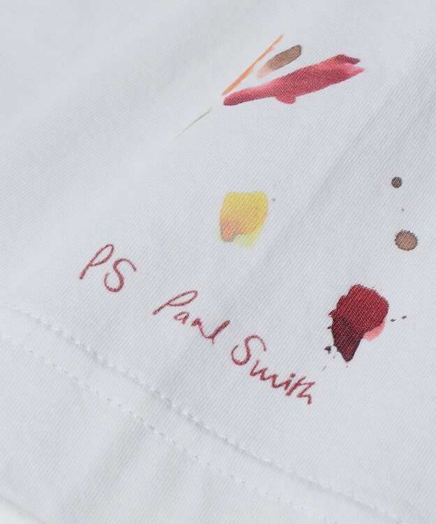 Paul Smith Mark Making プリント 半袖Tシャツ ホワイト