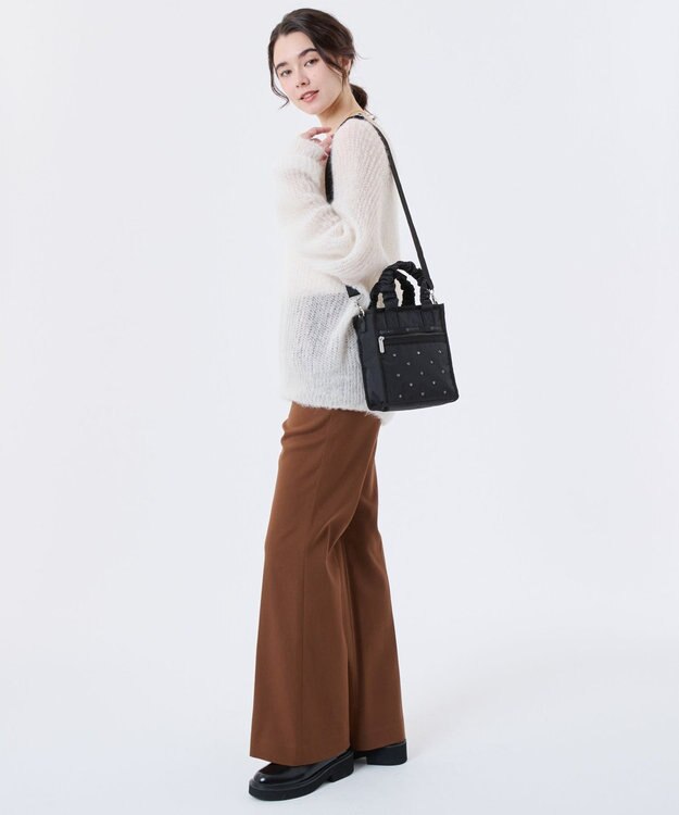 LeSportsac GH MINI N/S TOTE/ビジューブラックグレー ビジューブラックグレー