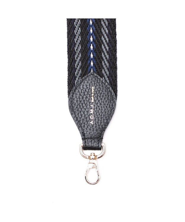 A.D.M.J. 【別売り】イタリアンテープショルダーストラップ(レギュラー/107cm) BK/SKK-G