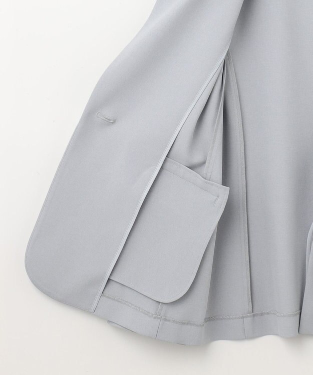 ANY SIS S 【UVカット / 接触冷感 / 吸水速乾】スマートビューティストレッチ テーラードジャケット ブルーグレー