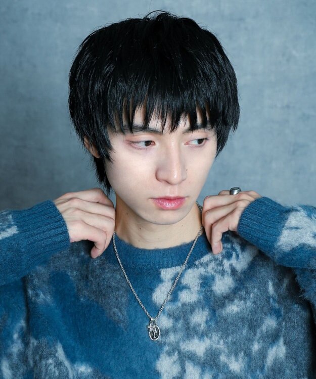 WEGO Mラインストーンモチーフネックレス 柄1