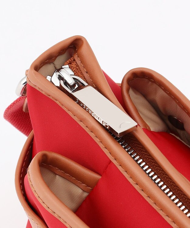 LA BAGAGERIE 【撥水ナイロン】ベーシックショルダー レッド