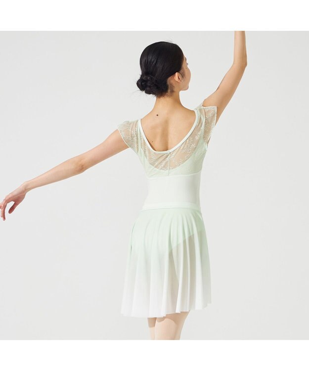 Chacott レオタード リーフグリーン