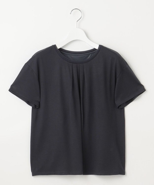 J.PRESS LADIES セルロースジャージー カットソー ネイビー系