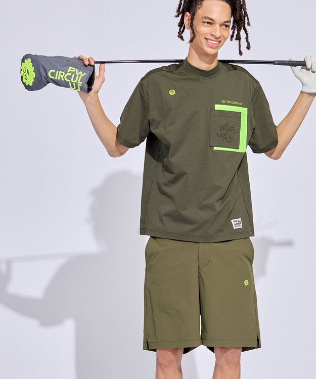 PW CIRCULUS 【UNISEX】軽量で丈夫  ポリエステルヘッドカバー ゴルフ グレー系