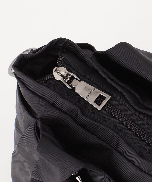 Y'SACCS 【Y’SACCS vous et】ラウンド2WAYミニトート ブラック