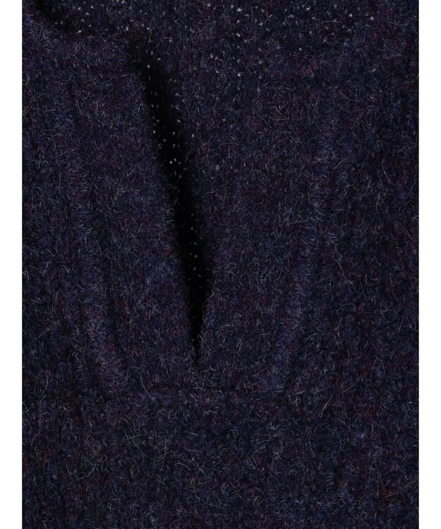 AMERICAN HOLIC ミックスヤーンカフタンニットプルオーバー Purple