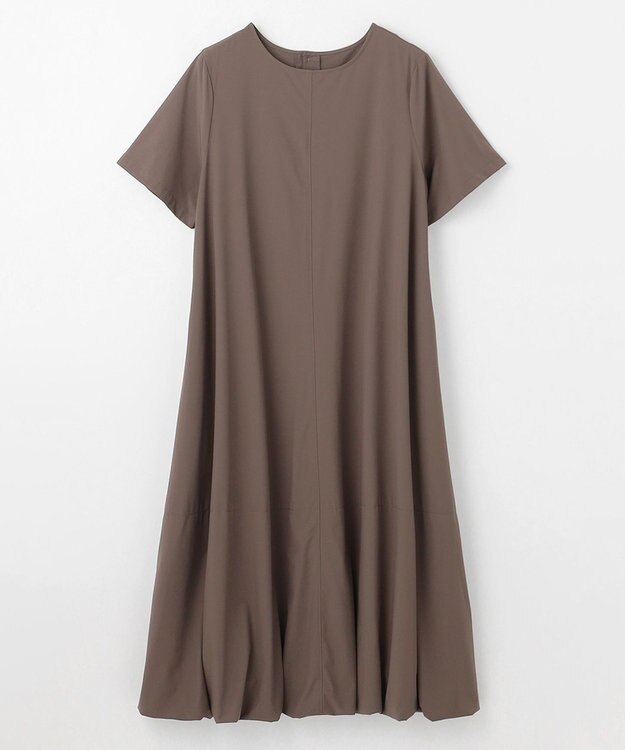 ANY L バルーンシルエットワンピース ブラウン