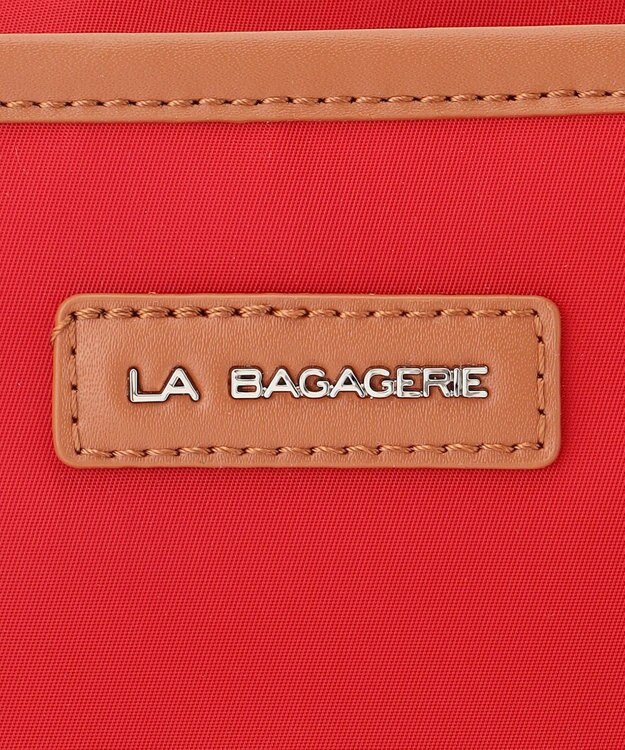 LA BAGAGERIE 【撥水ナイロン】ベーシックショルダー レッド