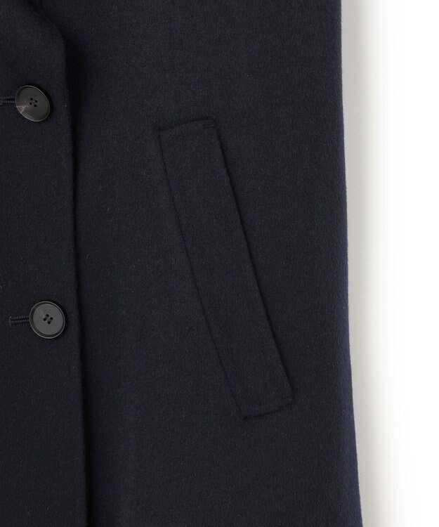 ICB ウールリバー Pコート ネイビー系