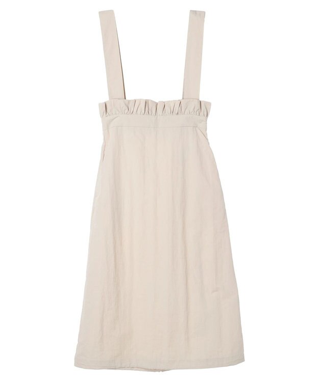 Green Parks armonia. サスペンダー付きスカート Ivory