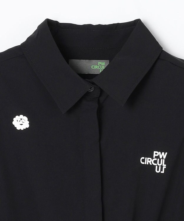 PW CIRCULUS 【着回し力2倍 / 2WAY】【WOMEN】袖2WAY デタッチャブルワンピース ゴルフウェア レディース ブラック系