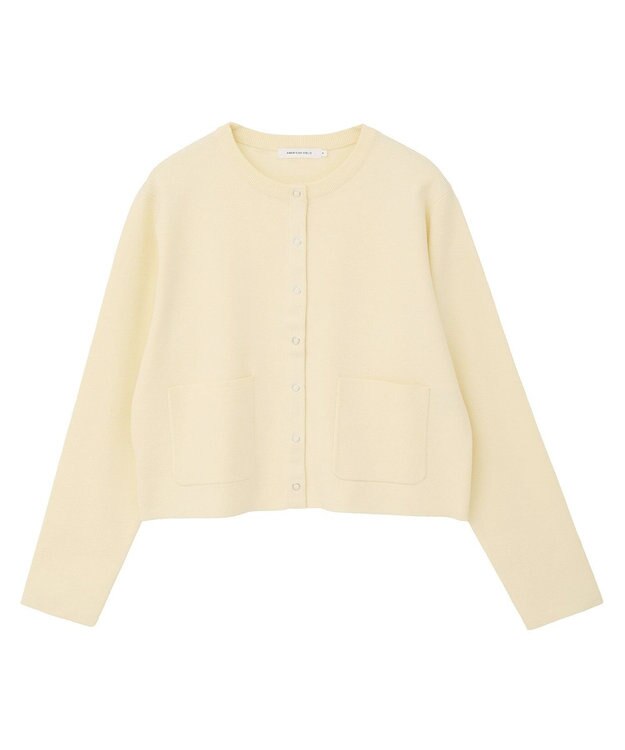 AMERICAN HOLIC バイパチリングドットニットカーディガン Ivory