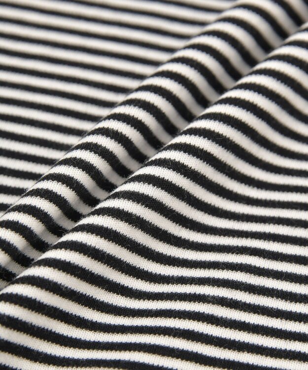 AMERICAN HOLIC 袖チュールレイヤードプルオーバー Border