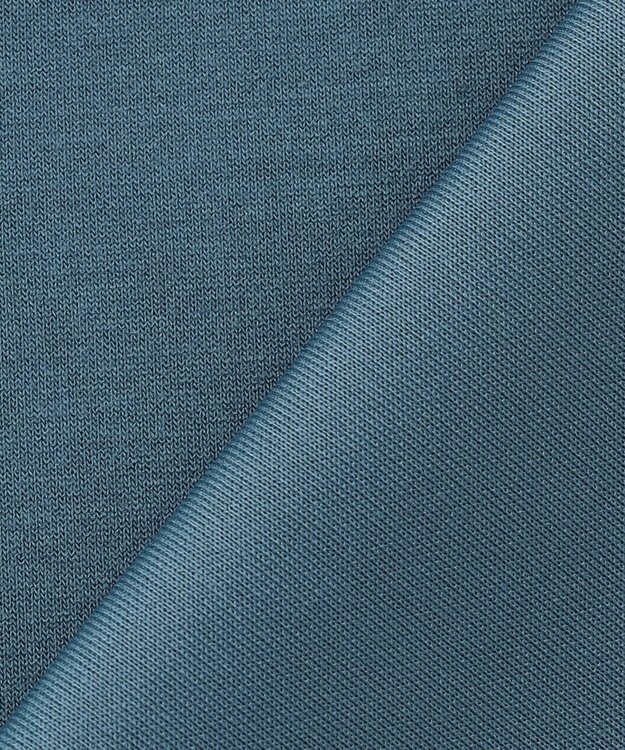 ANY L 【洗濯機可】クロップド丈ダンボールパーカー ブルー