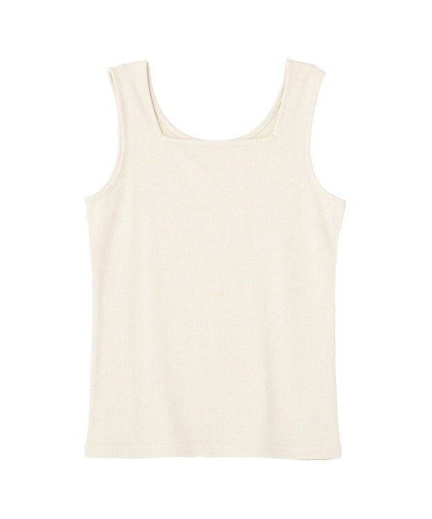 Green Parks ２ＷＡＹネックラメタンクトップ White