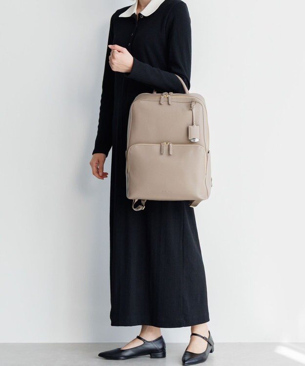 ACE BAGS & LUGGAGE Jewelna Rose フレイヤ・リュック2 2気室 14.0インチPC 16142 ジュエルナローズ cs グレージュ